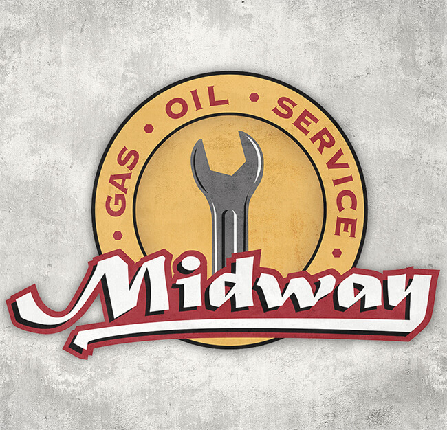 MIdway logo design