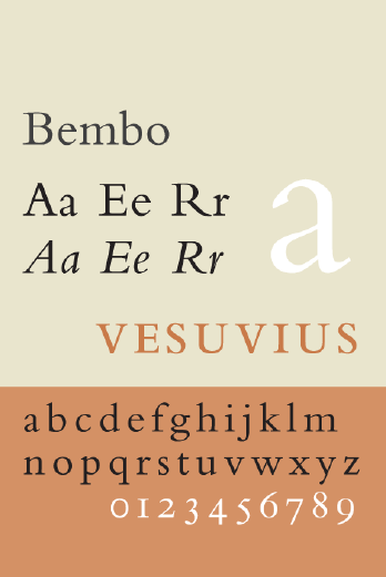 bembo typeface history