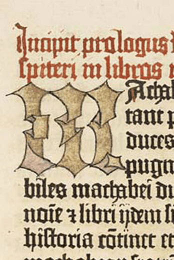 who invented blackletter typeface